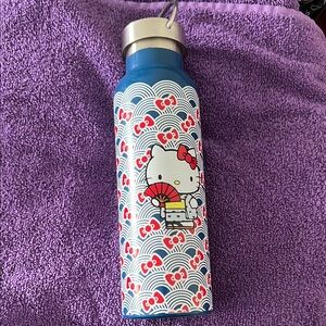 Hello Kitty Blue Water Bottle